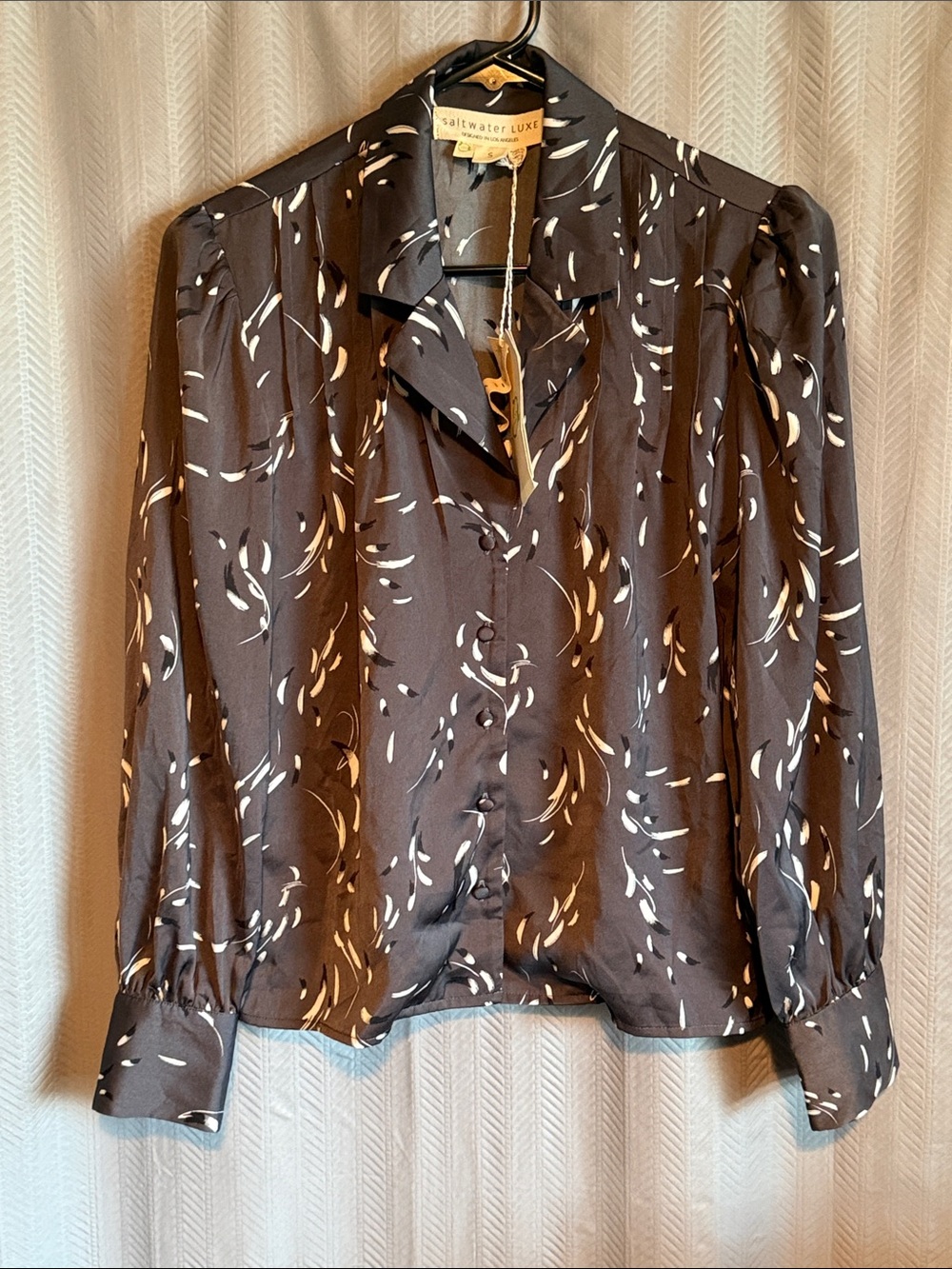 Saltwater LUXE Button Up Blouse